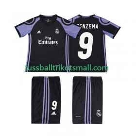 Fußballtrikots Real Madrid BENZEMA 9 2016 2017 Retro Kinder Kurzarm 3rd trikot kaufen